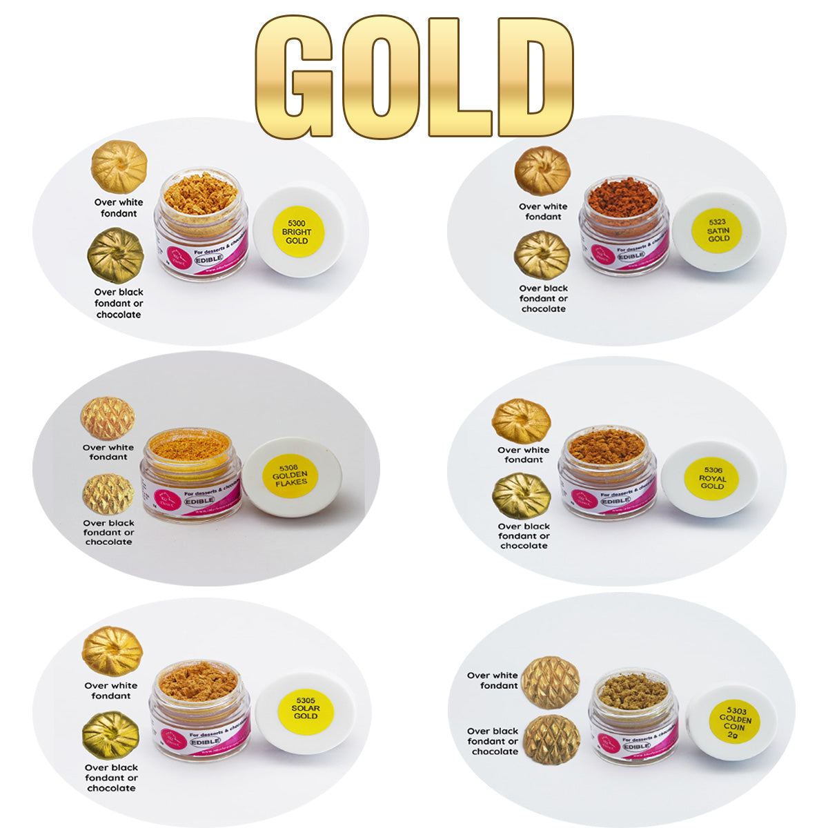 Doux Luster Dust Golden Coin