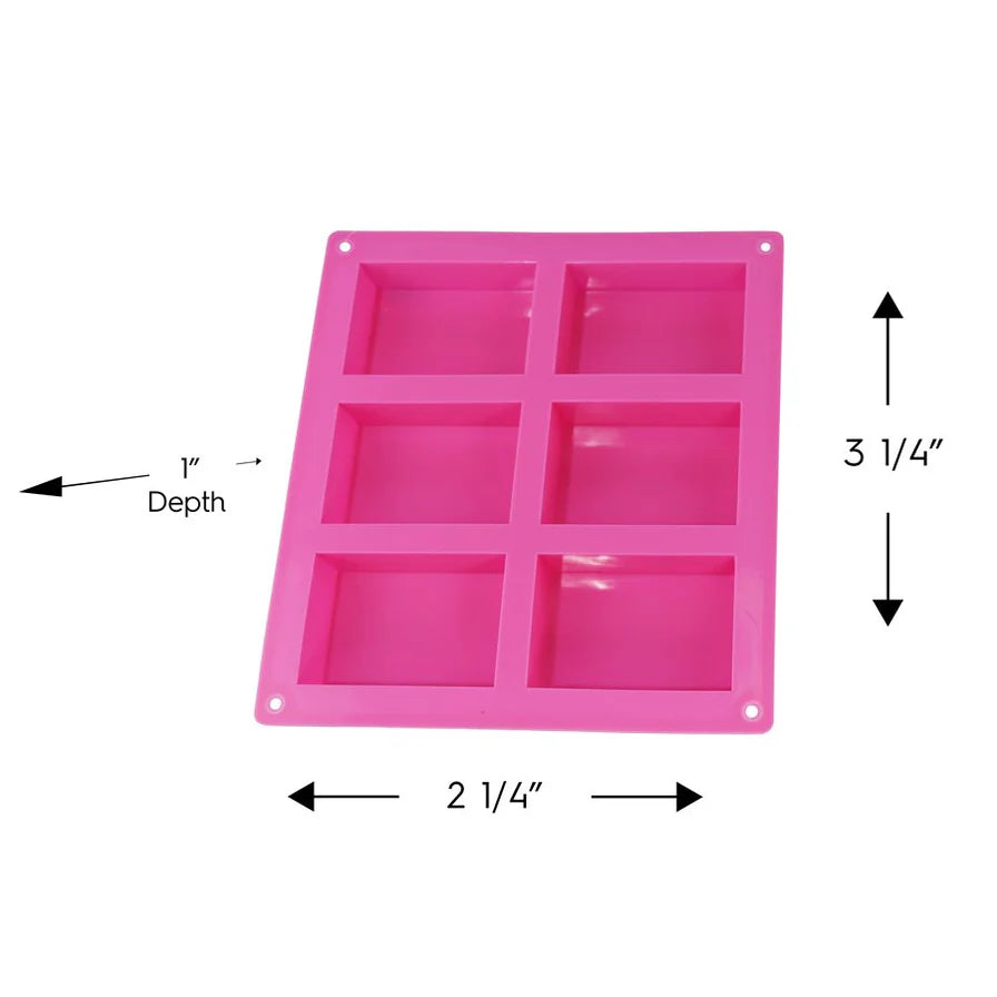 Molde rectangular de 2 1/4 x 3 1/4