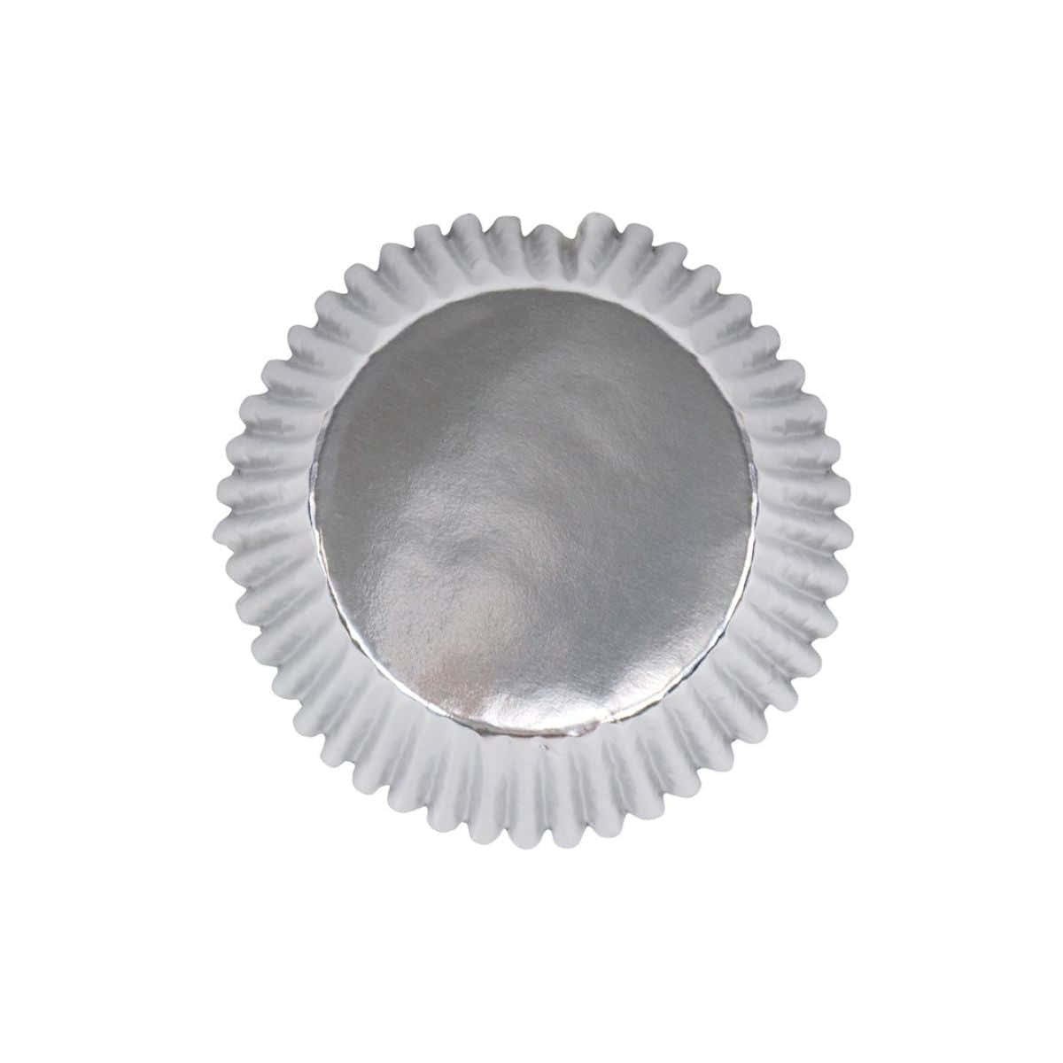 PME Foil Cupcake Liners Metallic Silver 30ct