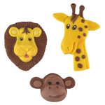 Molde de silicona para pasteles con temática de animales de 3 cavidades NY Cake