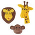 Molde de silicona para pasteles con temática de animales de 3 cavidades NY Cake