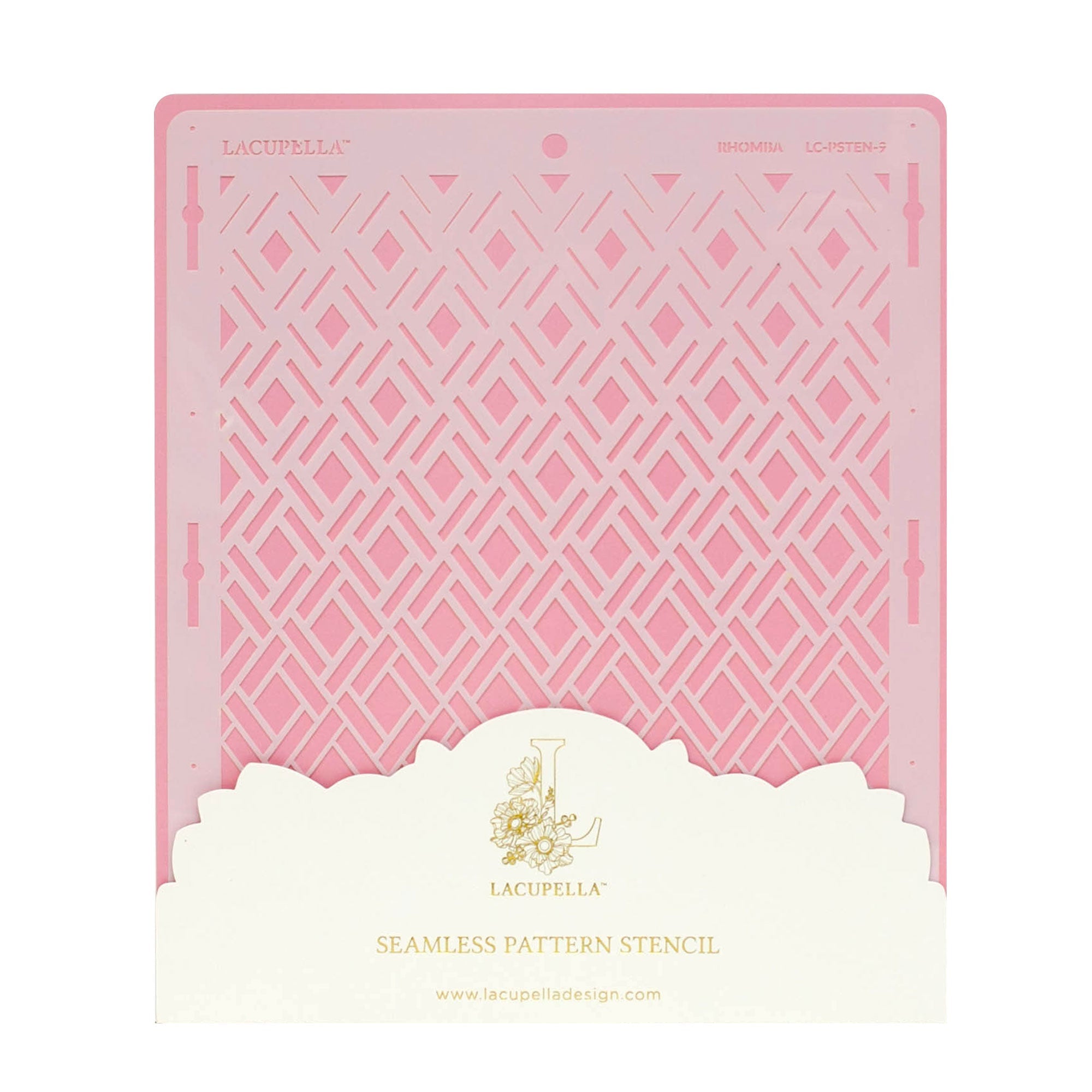 Cake Decorating Stencil RHOMBA
