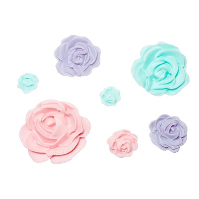 Molde de silicona Rosas Borbón