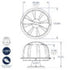 Base para pastel Bundt Nordicware