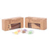 Cajas marrones para dulces y caramelos de 28K - 7 x 3 3/8 x 2 - 1 lb.