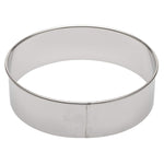 Ateco plain round cookie cutter in assorted sizes for baking shapes