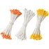 Wilton Estambres Artificiales, Paquete de 180 (Amarillo, Naranja y Blanco)
