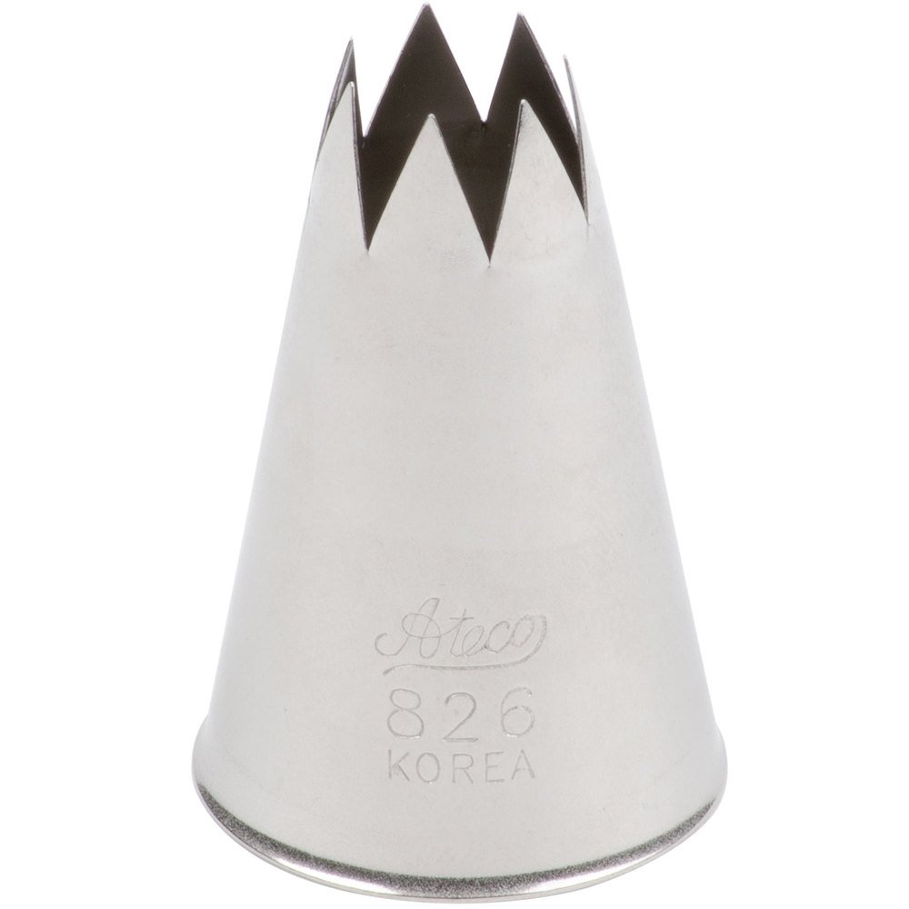 Ateco Open Star Tips 826 .5"