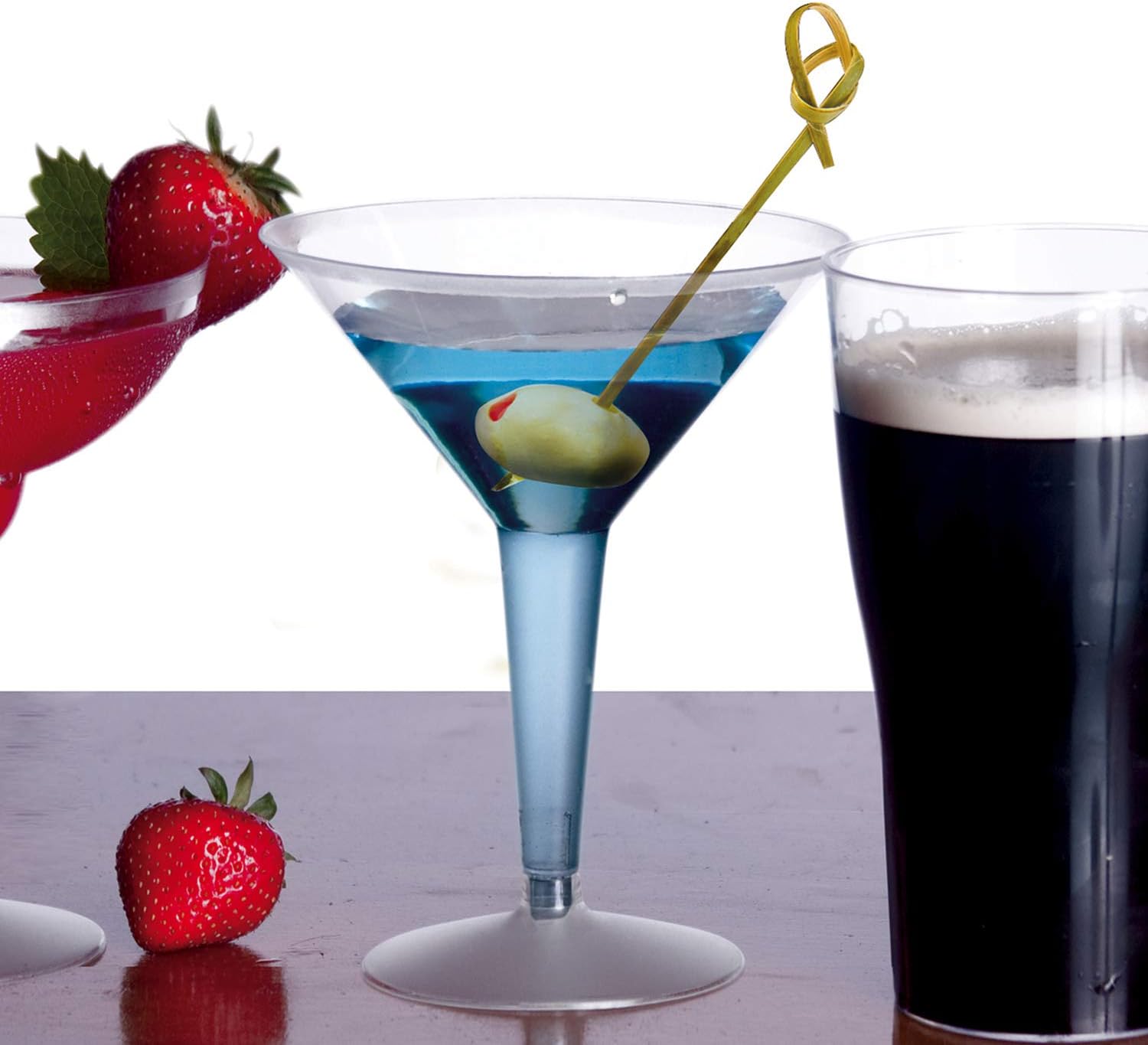 8oz Martini Glasses Party Essentials