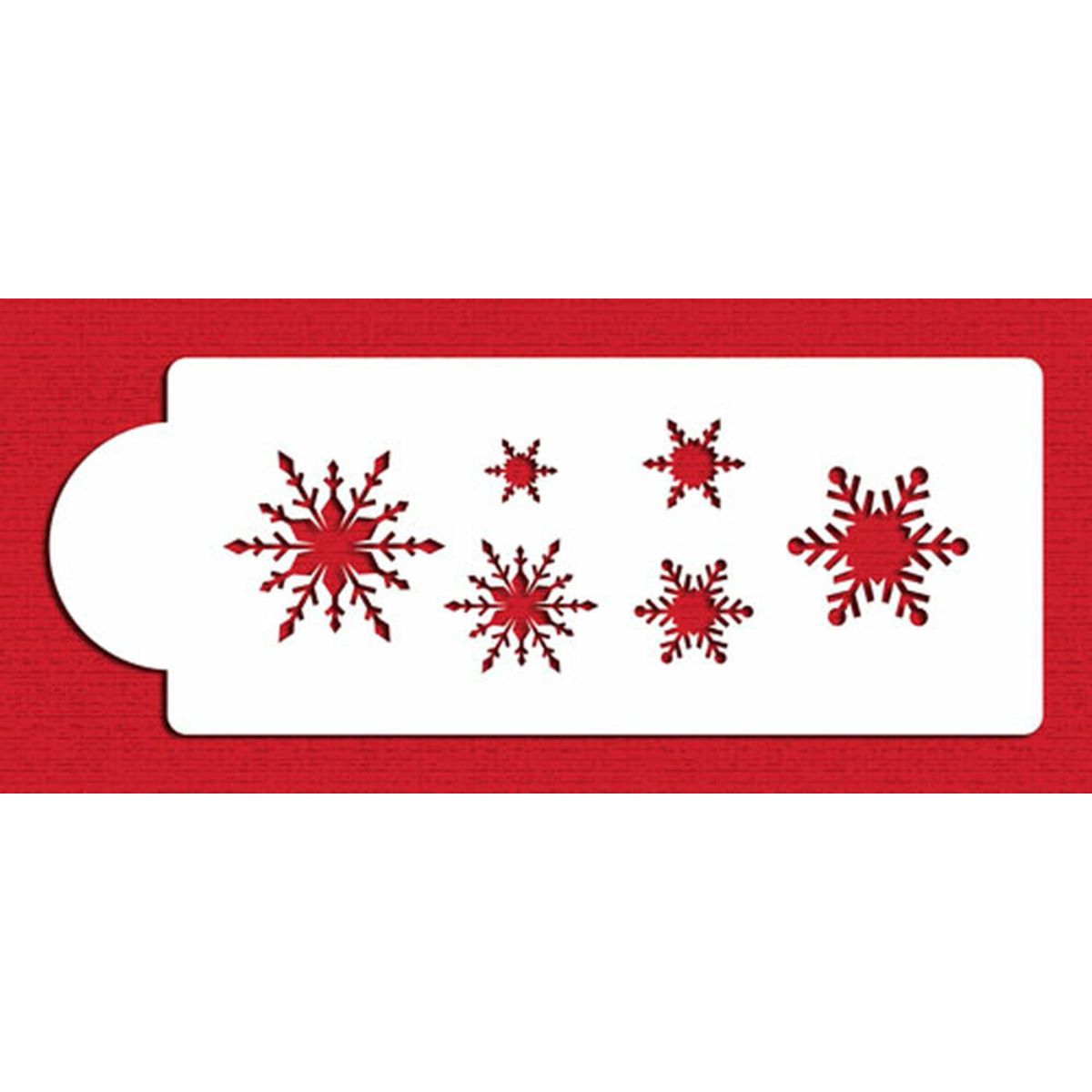 Snowflakes Cake Stencil