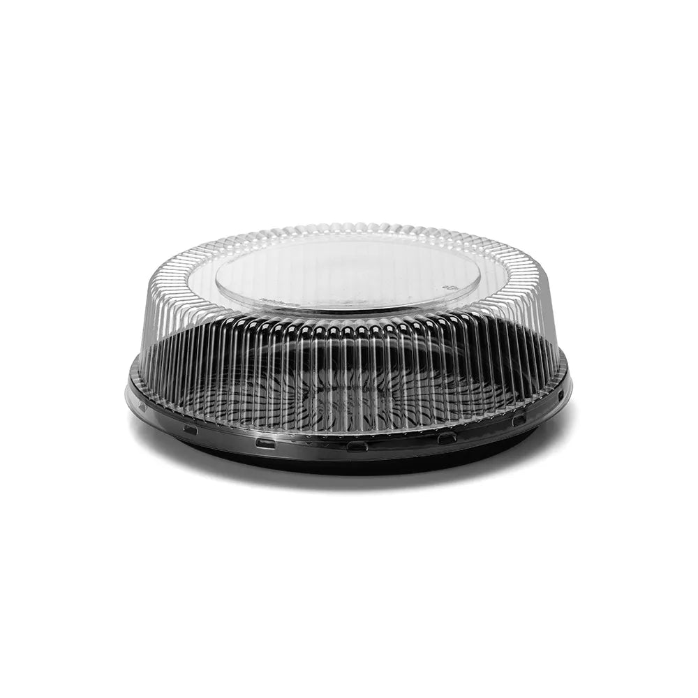 9" Round low Dome Cake Container