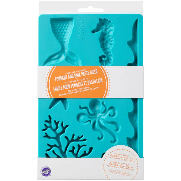 Wilton Ocean Theme Silicone  Mold