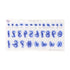 PME Fun Fonts Numeral & Special 31 pcs