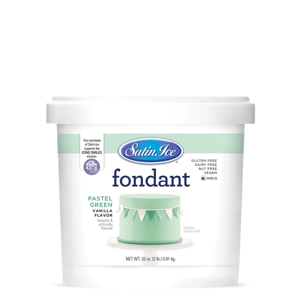 Colorful Satin Ice fondant in various sizes, smooth and flexible for cake decorating and sculpting.