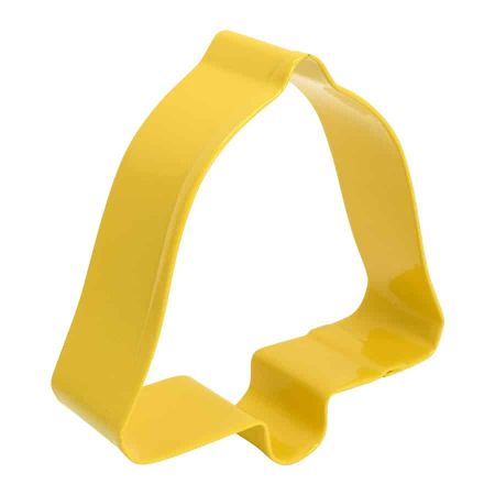 Cortador de galletas R&M Campana 3.5" Amarillo