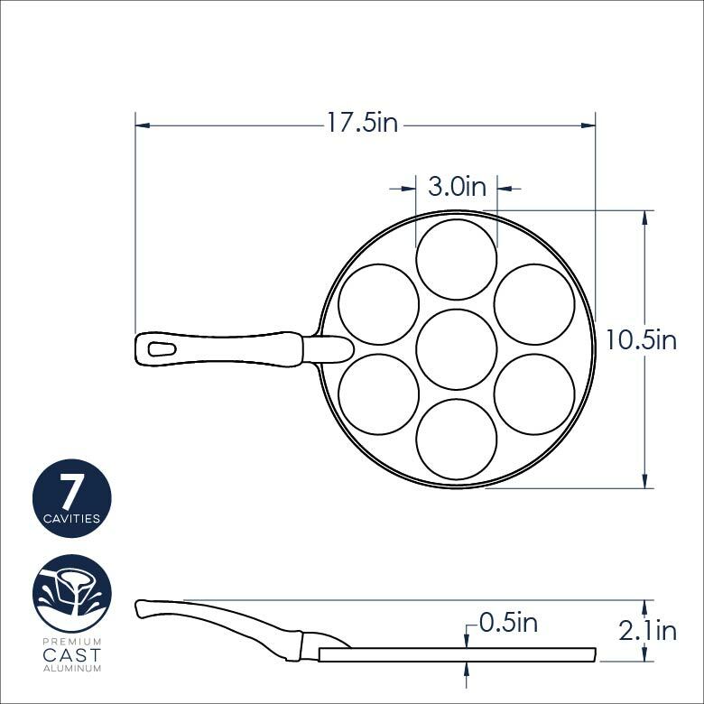 Silver Dollar Pancake Pan Nordic Ware