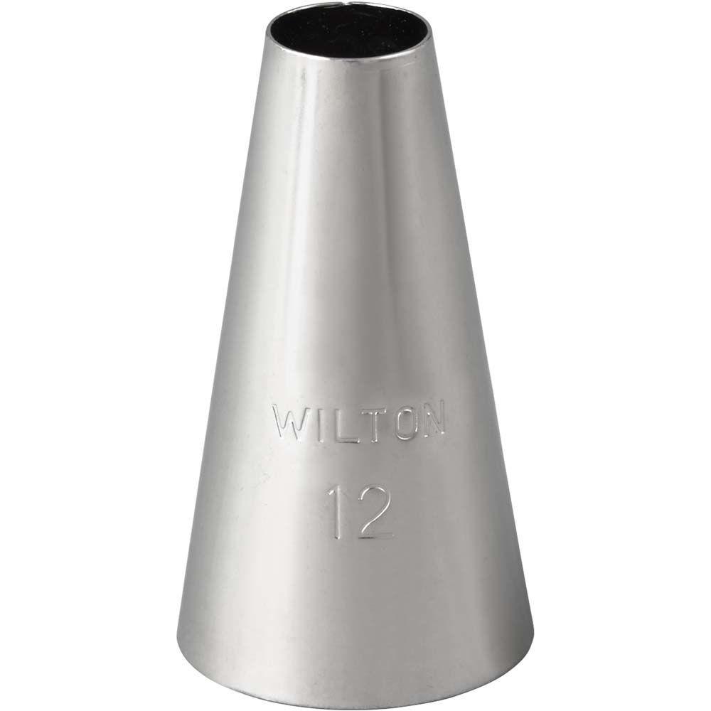 Wilton/Ateco Standard #12 Round Decorating Tip - Bake Supply Plus