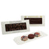 Box #23 - 3 5/8 x 5/8 x 8 1/8 White - Chocolate Bar Favor Box with Window