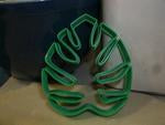 Fondant Cutter Lg Hawaiian Leaf - Monstera Leaf Tropical Flower