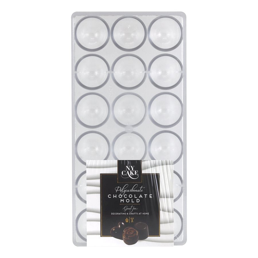 Molde de policarbonato para bombones NY Cake de 3,5 cm
