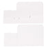 Box #34 - 9 x 4 1/2 x 2 White Candy & Fudge Boxes- 2lb
