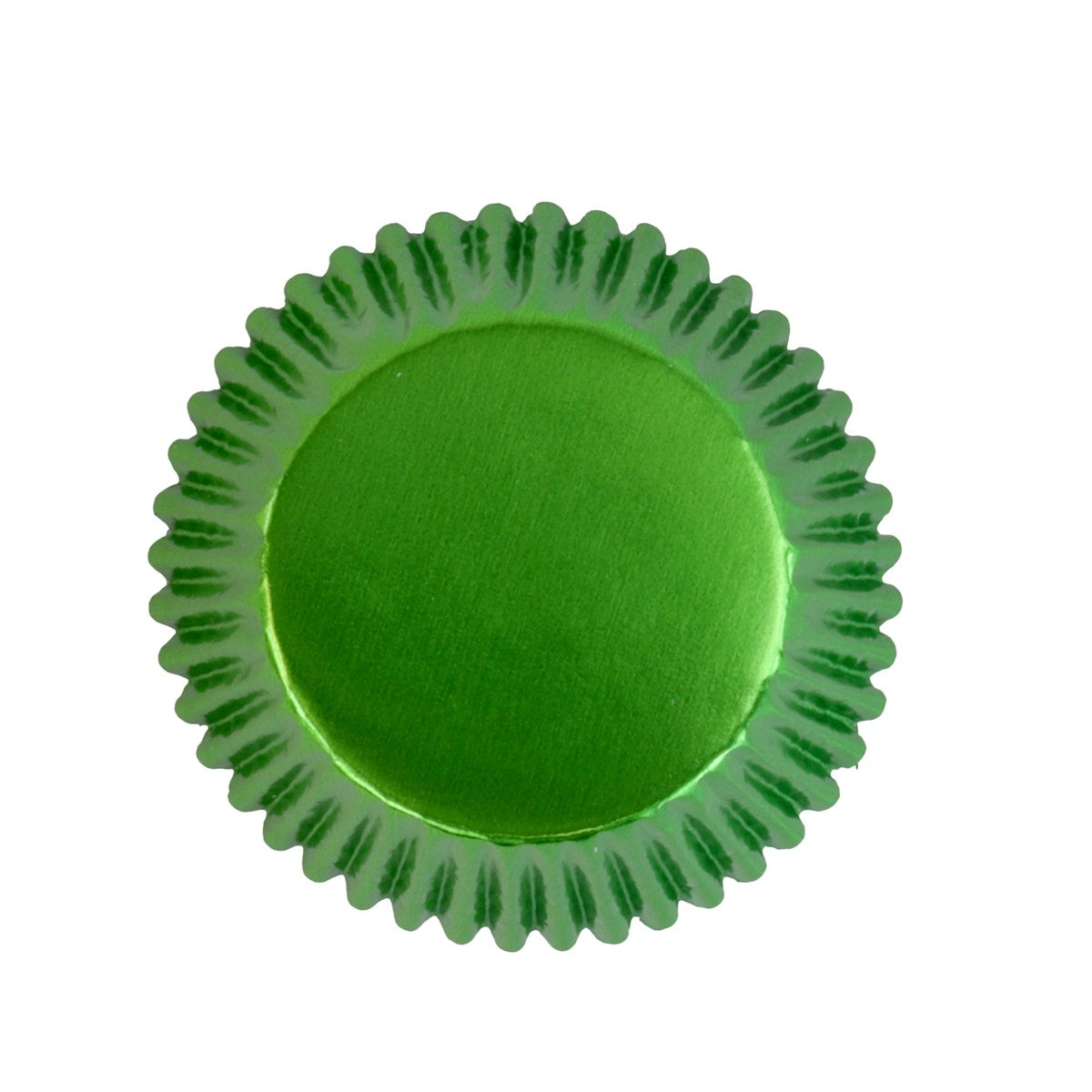 PME Capacillos de Papel Metalizado Verde 30 unidades