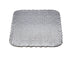 Silver scalloped cake board from Whalen Packaging, all sizes, with decorative scalloped edges for cake presentation.