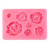 Molde de silicona Rosas Borbón