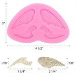 Molde de silicona NY Cake Angel Wings - 4 cavidades