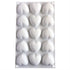 Molde de silicona con forma de corazón de 15 cavidades NY Cake