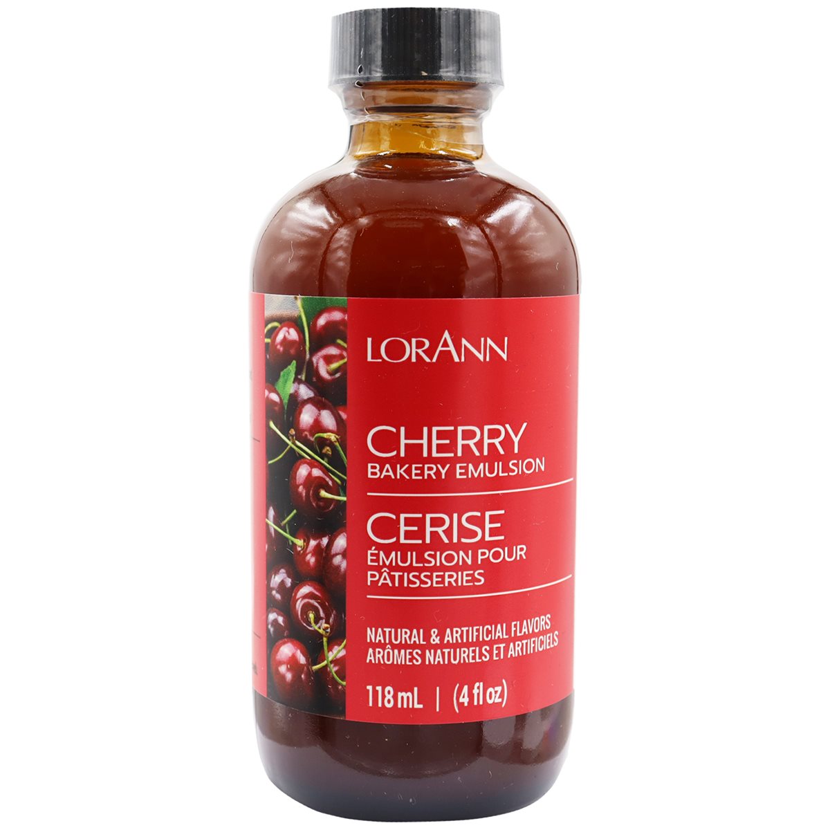 Emulsión de cereza LorAnn 4oz