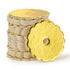 Bases para Cake Pops, Dorado Festoneado 50 Unidades