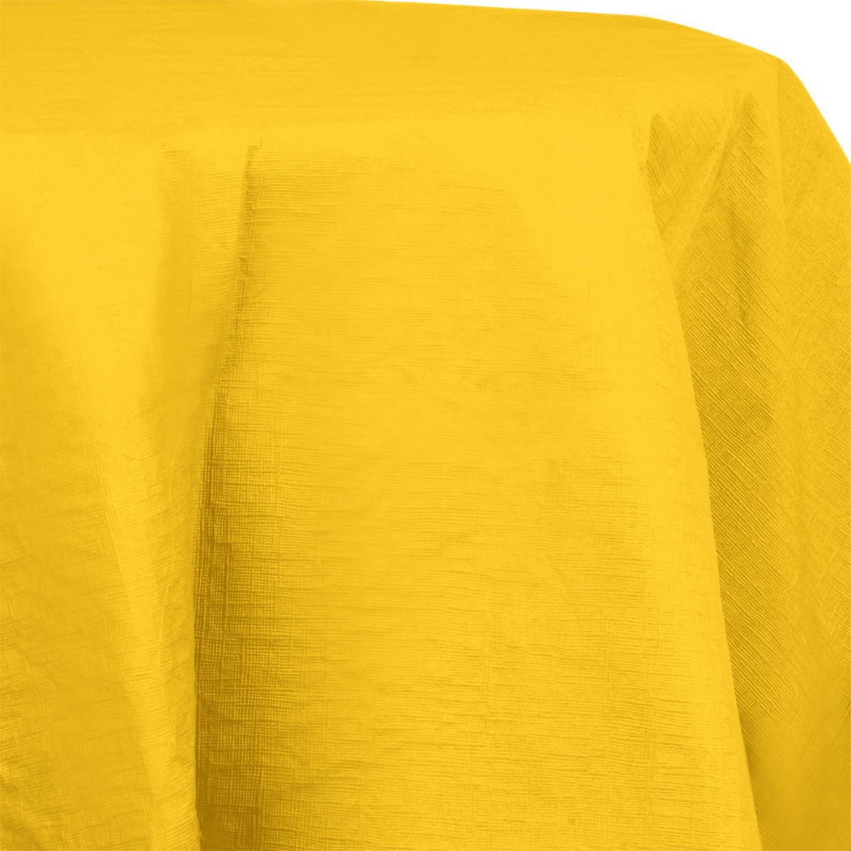 Creative Converting Round Plastic-Lined Tablecover
