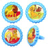 The Lion King Pride Rock Cupcake Rings 12ct