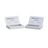 10WF - Caja de regalo con solapa blanca para ventana, 2 5/16 x 7/16 x 3 7/8