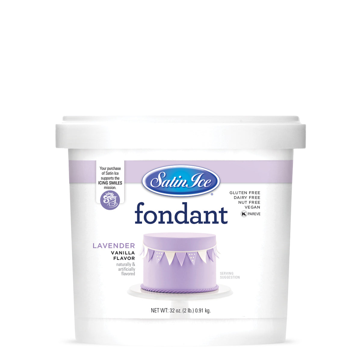 Satin Ice fondant in various colors and sizes, showcasing smooth, pliable icing perfect for cake decorating.