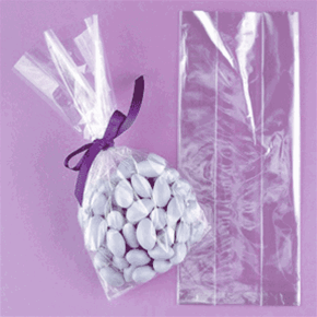 Cellophane Bags Gusseted 100ct 3.5x2.25x8.25