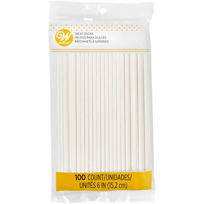 Wilton Palitos de Piruleta de 6 pulgadas, Paquete de 100