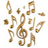 Molde de silicona NY Cake con nota musical