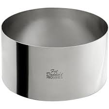 Stainless Steel Baking Rings 3" Tall