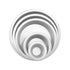 Fat Daddio's Pie Pan in various sizes, durable metal bakeware for homemade pies, shown in a clean kitchen setting