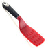 Espátula para brownie Norpro Grip-EZ con hoja festoneada, rojo/negro