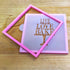 KM Stencil Holder Pink 5.5'