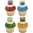 Sesame Street Blocks Cupcake Rings 12ct