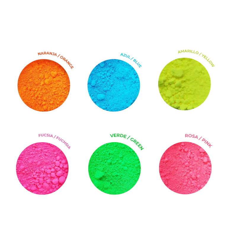 Ma Baker & Chef Neon Lights Dust Non-Toxic