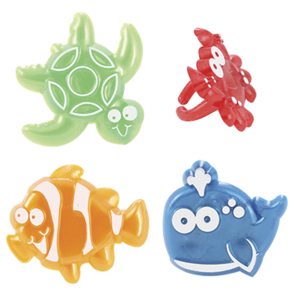 Beach Cuties Cupcake Rings 12ct