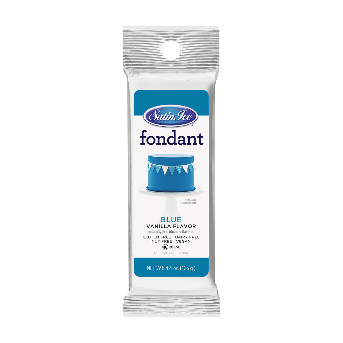 Satin Ice Fondant in various colors and sizes, smooth and pliable for cake decorating and sculpting.