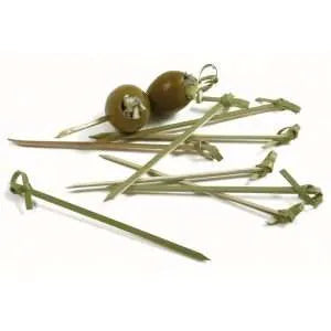 NorPro 50 Palillos de bambú anudados para fiestas