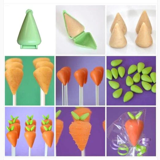 Molde para Cake Pops en forma de cono