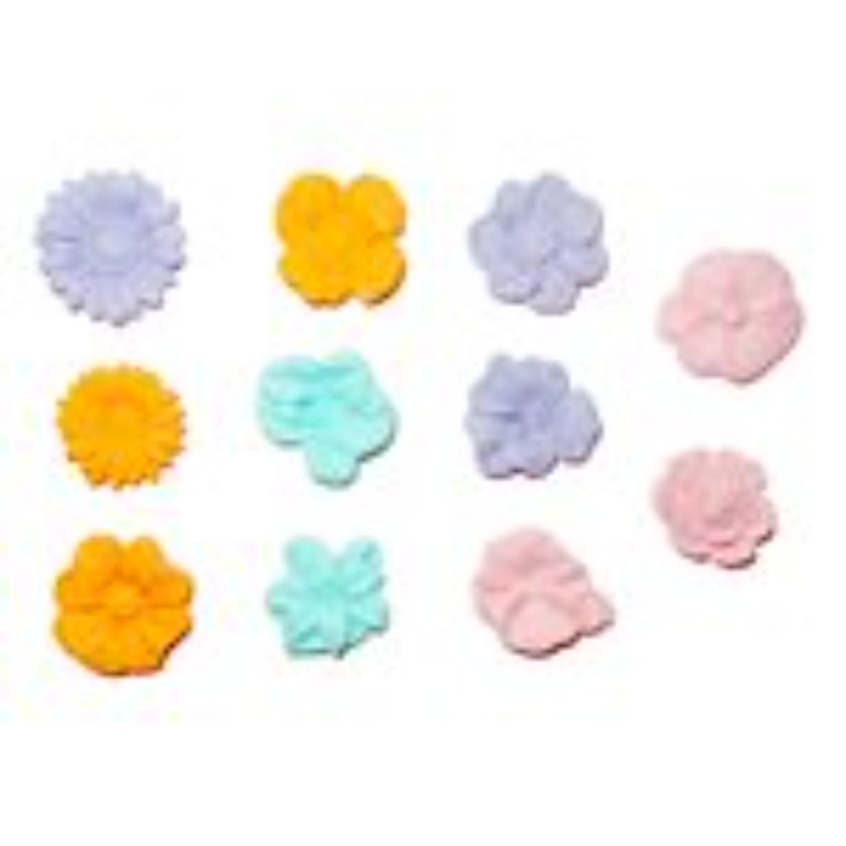 NY Cake Silicone Finished Flowers Mold 11 Cavity